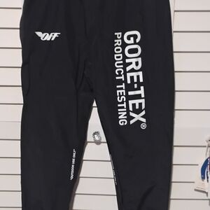 Off-white Virgil Abloh GORE-TEX Black Pants